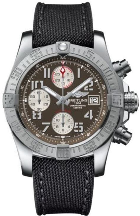 dial grey fabric strap breitling|breitling watch straps.